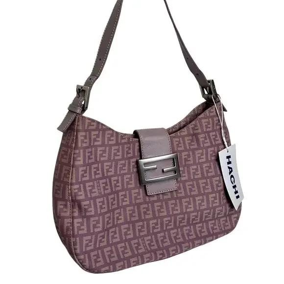 fendi purple mamma baguette bag - Picture 3 of 8